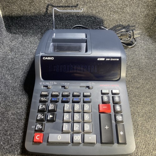 Casio 210tm printing - dr-210tm,